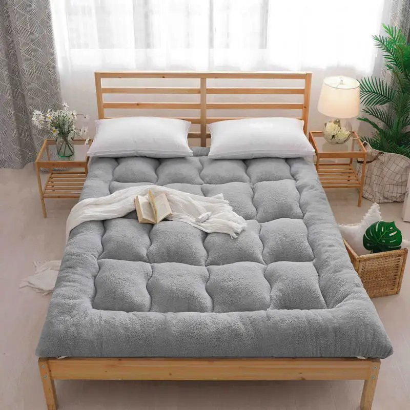 VESCOVO Спальный Коврик Нескользящие постельные принадлежности защитный коврик массажный татами матрас Топпер для двойной 1,5 1,8 м кровать