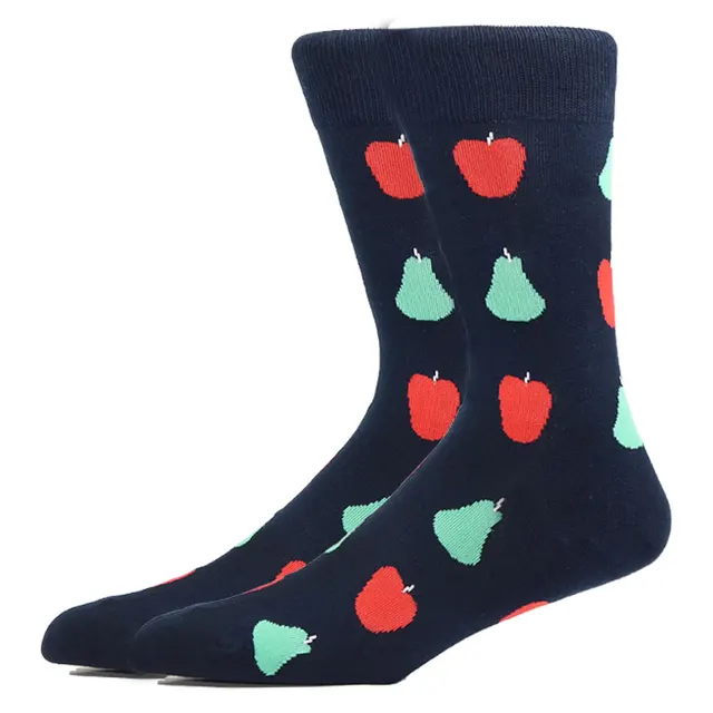 Burger Pizza Sushi Males Socks Fashion Cute Series Korean Harajuku Cartoon Funny Women Happy Cotton Cool Middle Tube Socks HK11045-5