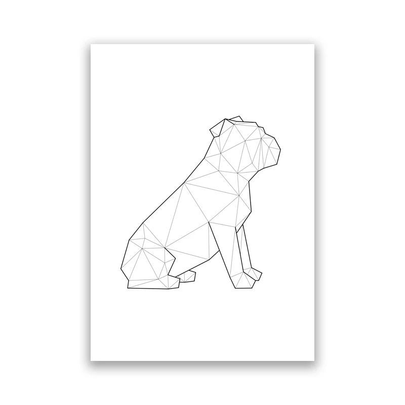 English-Bulldog-Sitting-Print-Dog-Abstract-Geometric-Poster-Minimalist-Wall-Art-Canvas-Painting-Living-Room-Decor (3)