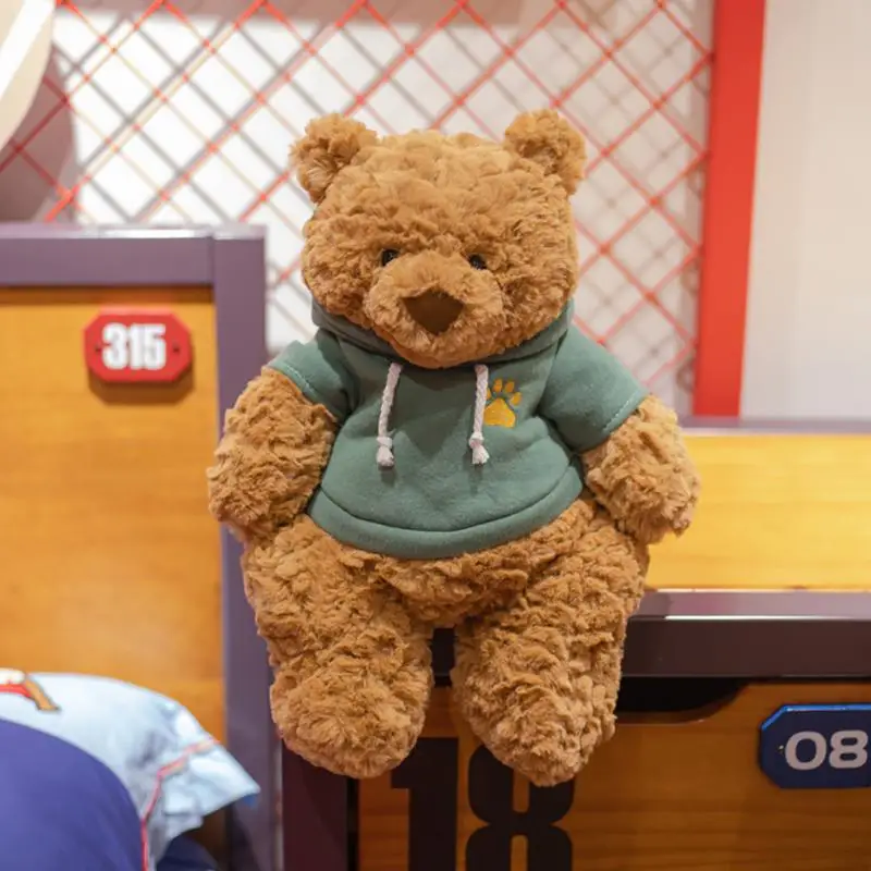 28cm Sweater Teddy Bear Soft Brown 