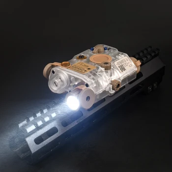 

WADSN Airsoft Perspective Shell LA-5C UHP PEQ Sight Tactical Weapon Rifle Scout Light Lighting with Strobe No Laser IR Function