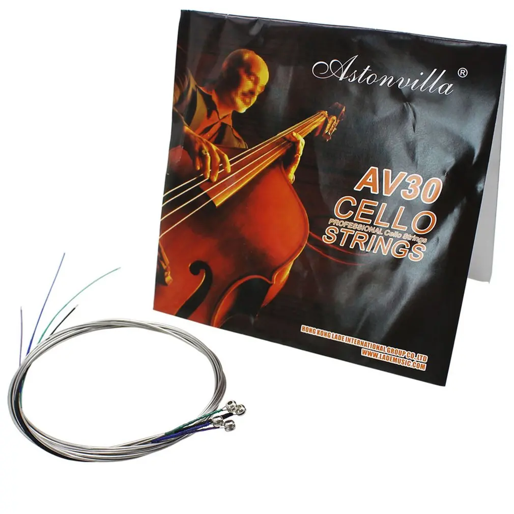 

4PCS/Set Professional Aluminum Magnesium Cello Strings Musical Instruments Accessories String New