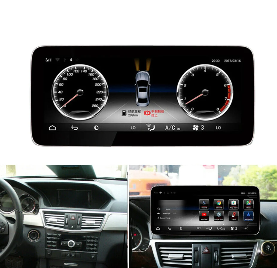  2+32GB Android 9.0 For Mercedes Benz E Class W211 CLS W219 2013-2014 Car DVD multimedia player GPS 