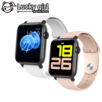 

Full Touch QS19 Smart Watch Body Temperature 24H Measurement Heart Rate Fitness For Women men kid IOS Android PK W58 Y68 D13 B57