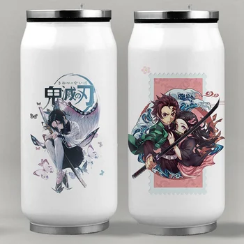 

2020NEW Anime Demon Slayer: Kimetsu no Yaiba Cosplay Thermos Mug Cup Stainless Steel Coffee Water Cup Fans Gift Anime Around