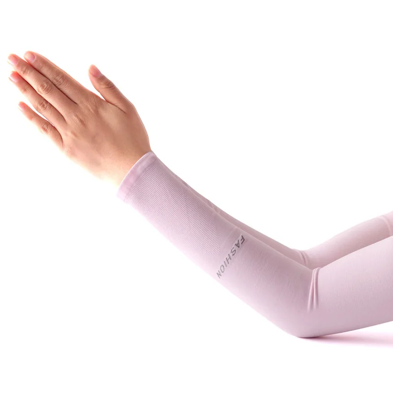 Fingerless pink 1 пара дышащие мотоциклетные рукава Защита от солнца запонки защитный рукав рукавицы для мотоцикла аксессуары для мотоциклов - Цвет: Fingerless pink