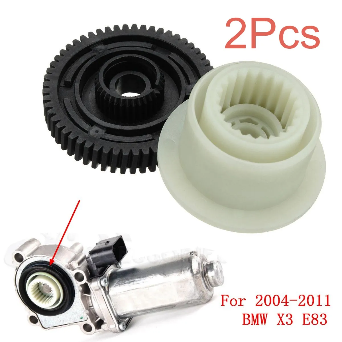 

Gear Box Transfer Case Servo Actuator Motor Repair Kit For BMW X3 E83 2004-2011 Gearbox Gear And Jack