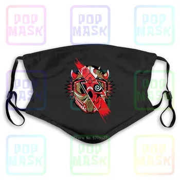 

Defqon 1 Techno Hardstyle Q Dance Rave Xtc Ecstasy Qlimax Bass Events Washable Reusable Mask with 2Pcs PM2.5 Filters 5 Layers