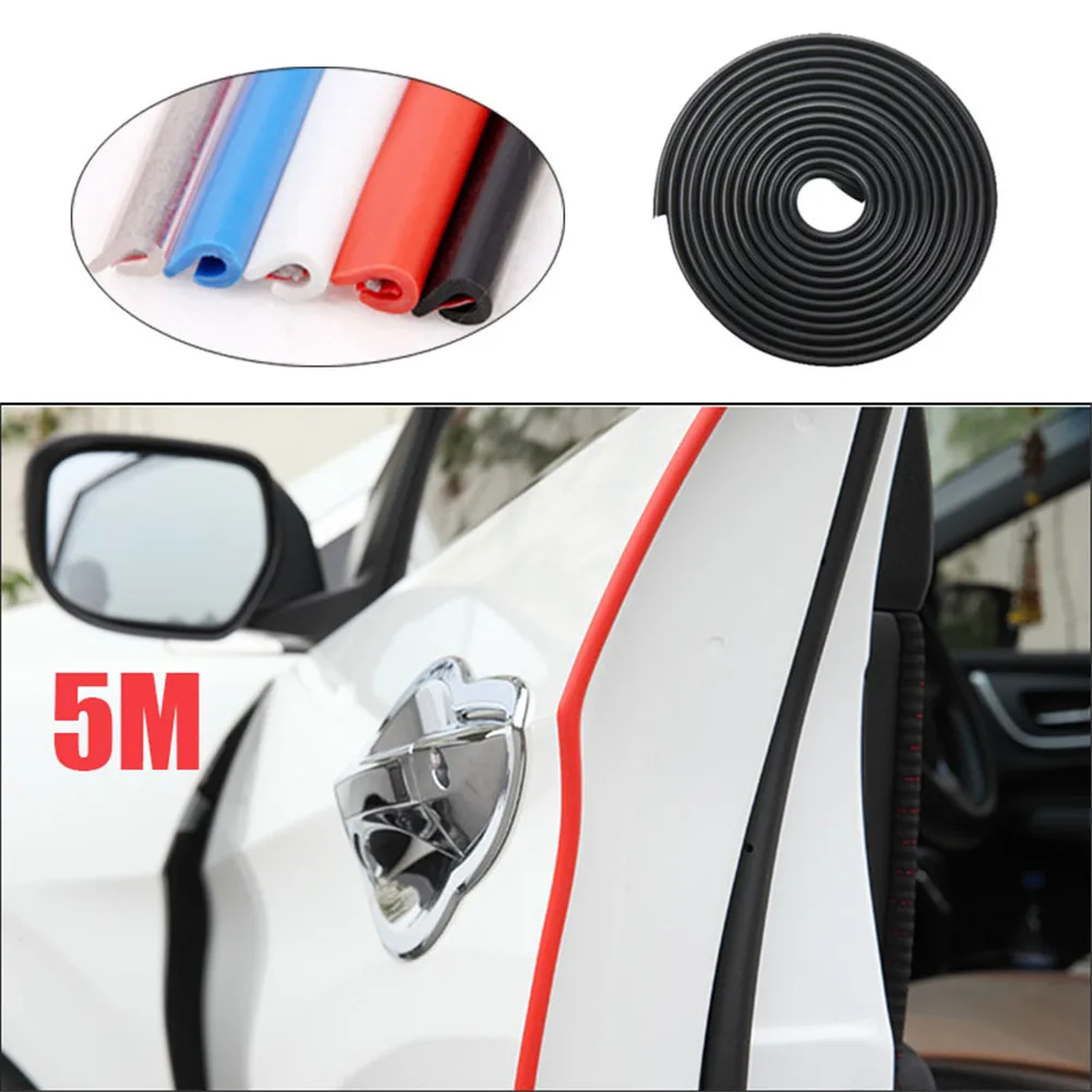 Comprar Protector de arañazos para puerta de coche, Protector de borde,  tira de sellado de coche, moldura de estilo de coche, tira de goma  automática