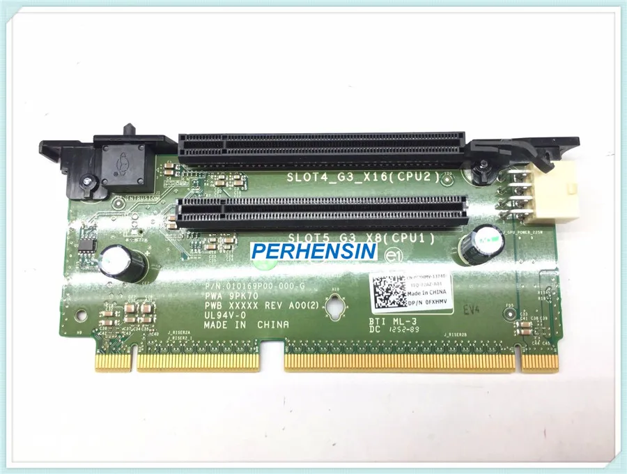 Originale Per Scheda Riser Dell Fxhmv 0Fxhmv Per Poweredge R720 R720Xd