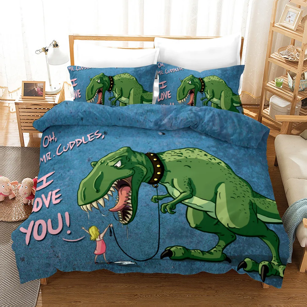 Jogo de Cama Infantil Dinossauros