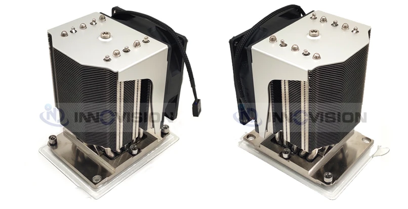 3U LGA3647 узкий кулер для процессора радиатор для промышленного компьютера рабочая станция сервер Макс Tdp 215 Вт