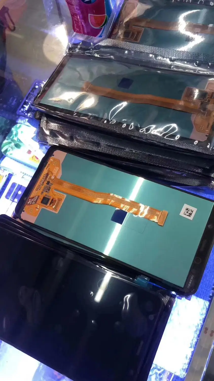 10 шт. ЖК-дисплей 6 0 ''для Samsung Galaxy A7 2018 A750 A750G SM-A750F сенсорный экран дигитайзер 100%