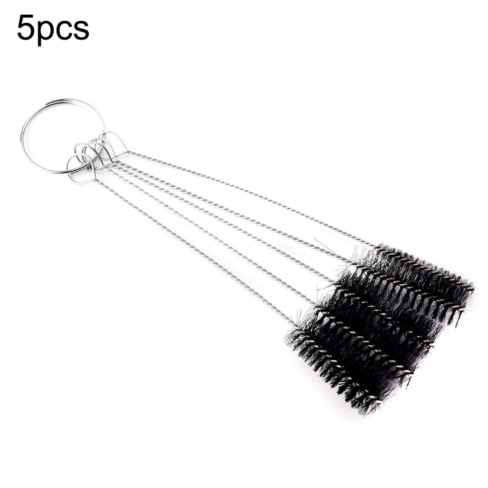 5 Pcs/Set Cleaning Brush Needle Mouth Spray Gun Needle Brush Kit Spray Gun Tattoo Body Piercing Repair Tool