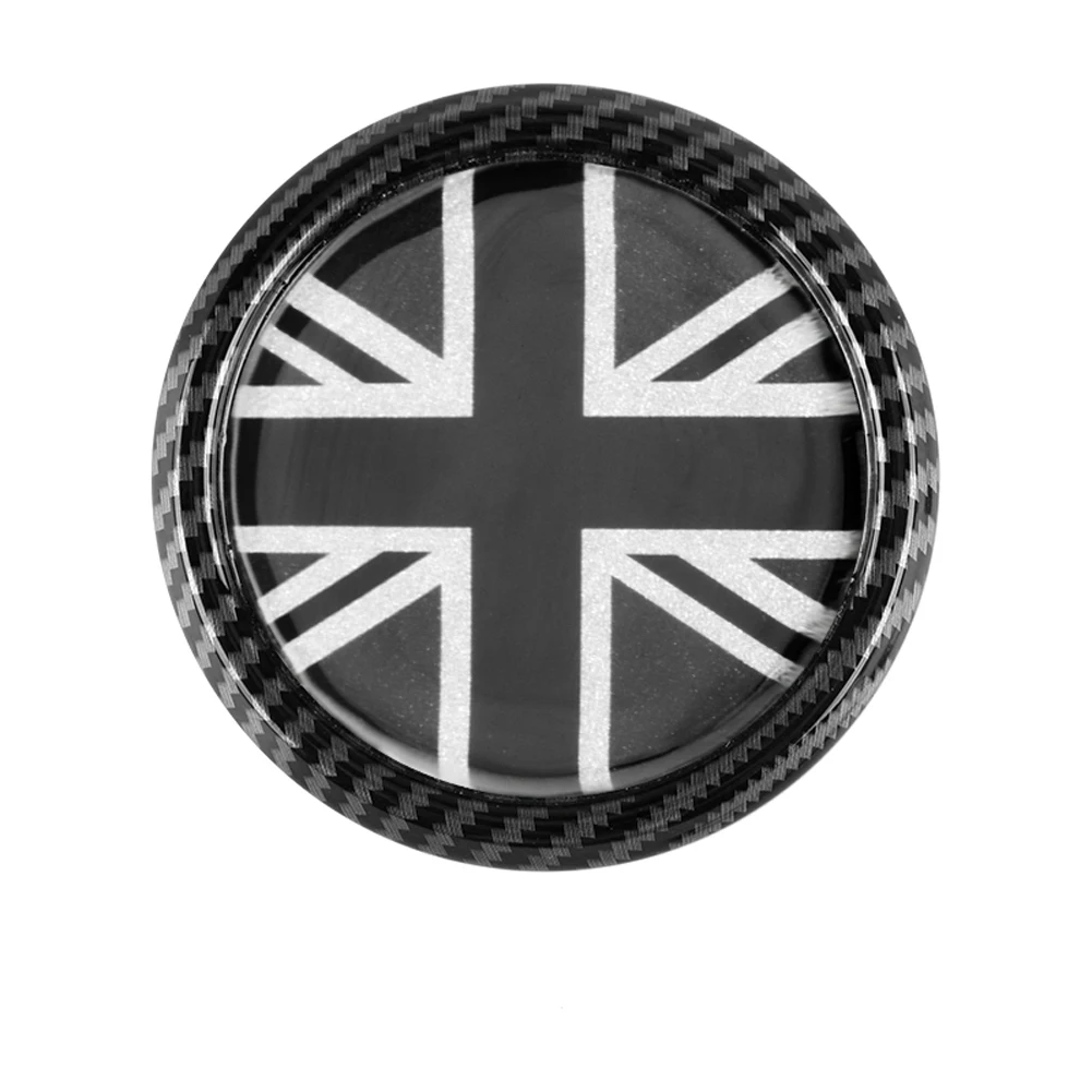 Front Hood Grill Trim Bonnet Carbon Fiber Printed Edge Emblem