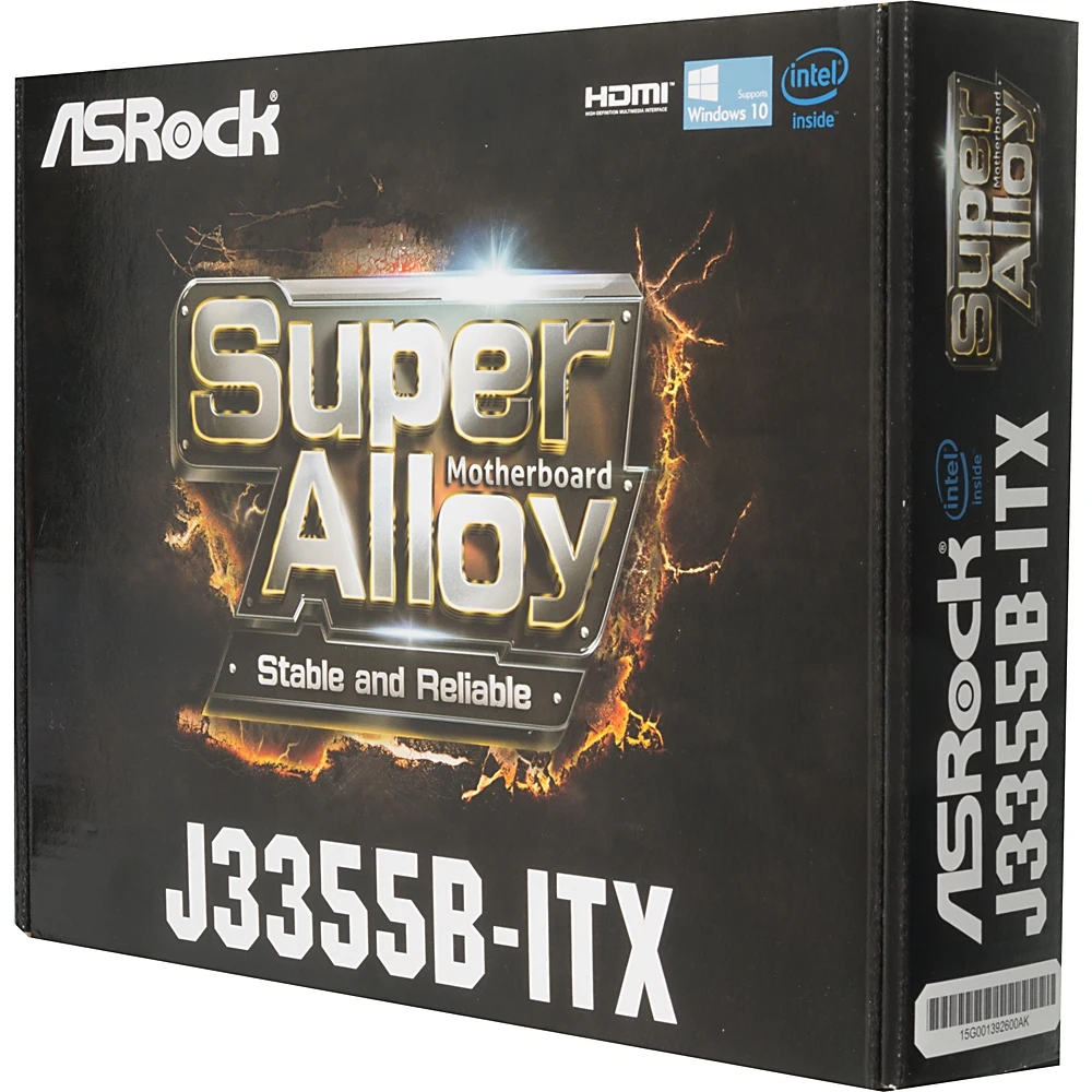 Материнская плата Asrock J3355B-ITX mini-ITX AC`97 8ch(7.1) GbLAN+VGA+HDMI