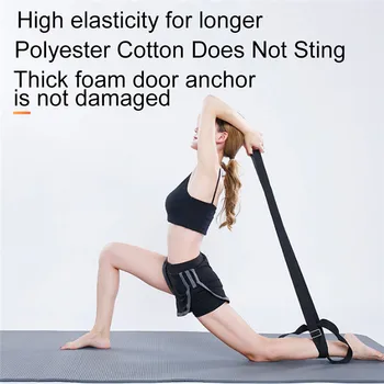 

Door Flexibility Stretching Leg Stretcher Strap For Ballet Cheer Dance Gymnastics Trainer Yoga Flexibility Leg Stretch Belt