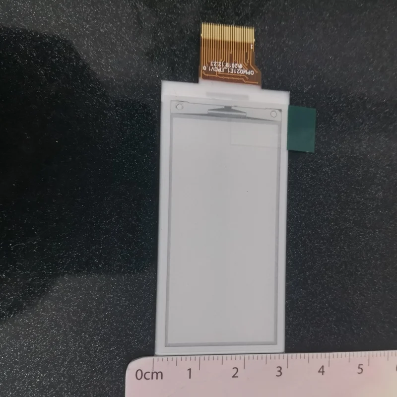 Polegada 122x250 Tela de Exibição Lcd para Etiquetas Eletrônicas da Tela de Papel da Etiqueta Eletrônica Opm021e1 Opm021eg 2.13 - Imagem 2