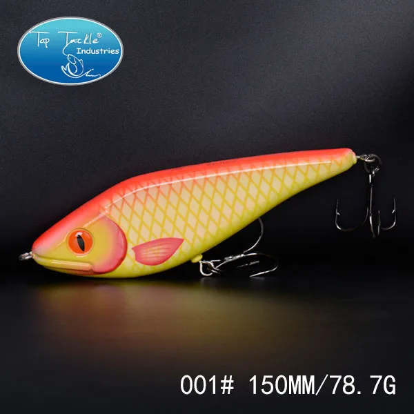 150 мм 79 г тонущий наживка карандаш рыболовные приманки поворотный разъем Луженый крючок - Цвет: 150mm 78g 001