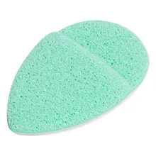 Пудра слоеного компрессионного Удаления Лица Макияж стиральная косметика для ухода за кожей Чистящая обувь форма гибкие путешествия Губка Мягкий коврик