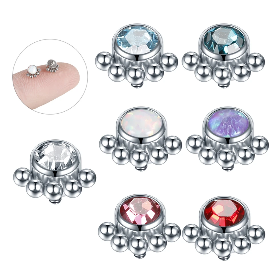 Waarschijnlijk Kwijtschelding Oraal 1Pc Chirurgisch Staal Micro Dermal Piercings Dermal Anchor Ronde Cz Top  Piercings Skin Diver Piercing Sexy Lichaam Sieraden|Lichaamssieraden| -  AliExpress