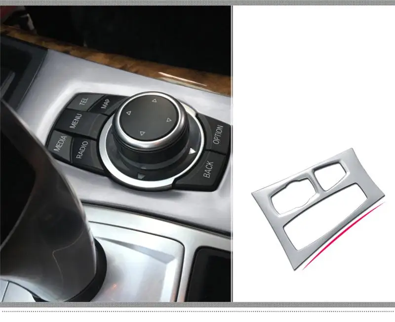 Car Styling Console Central Gear Shift Painel