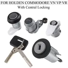 Commutateur D'allumage automatique Porte Barillet De Serrure avec 2 Clés De Remplacement Pour Holden Commodore Berline Break Ute VN VP VR w/Fermeture Centralisée