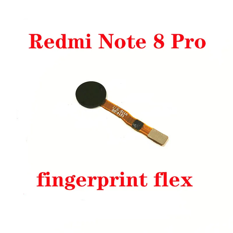 Сканер для Xiaomi Redmi Note 8 Pro с сенсорным ID и сканером отпечатков пальцев|Шлейфы