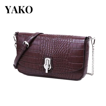 

Luxury bags for women 2020 new fashion crocodile pattern baguette bag ladies shoulder messenger bag high quality designer brand