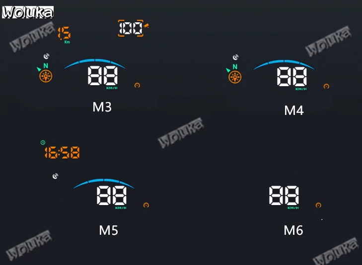Автомобильный HUD Дисплей автомобиля OBD скорость вождения расход топлива многофункциональный HD проектор CD50 Q06