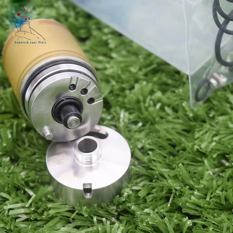 

Patibulum Style 22mm RTA Electronic cigarette Atomizer 316 SS + PEI material vapeTank Single coil tank vs KAYFUN LITE rta