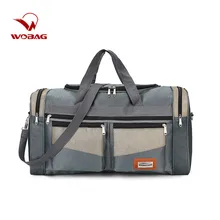 Новая модная нейлоновая мужская дорожная сумка кубическая водонепроницаемая сумка для выходных многокарманная сумка для переноски багажа