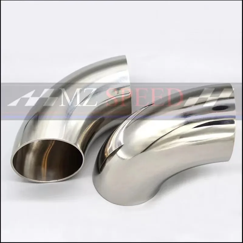 1PCS car accessories Automobile exhaust pipe muffler turns into stainless steel elbow 90 degree Angle pipe to reduce diameter