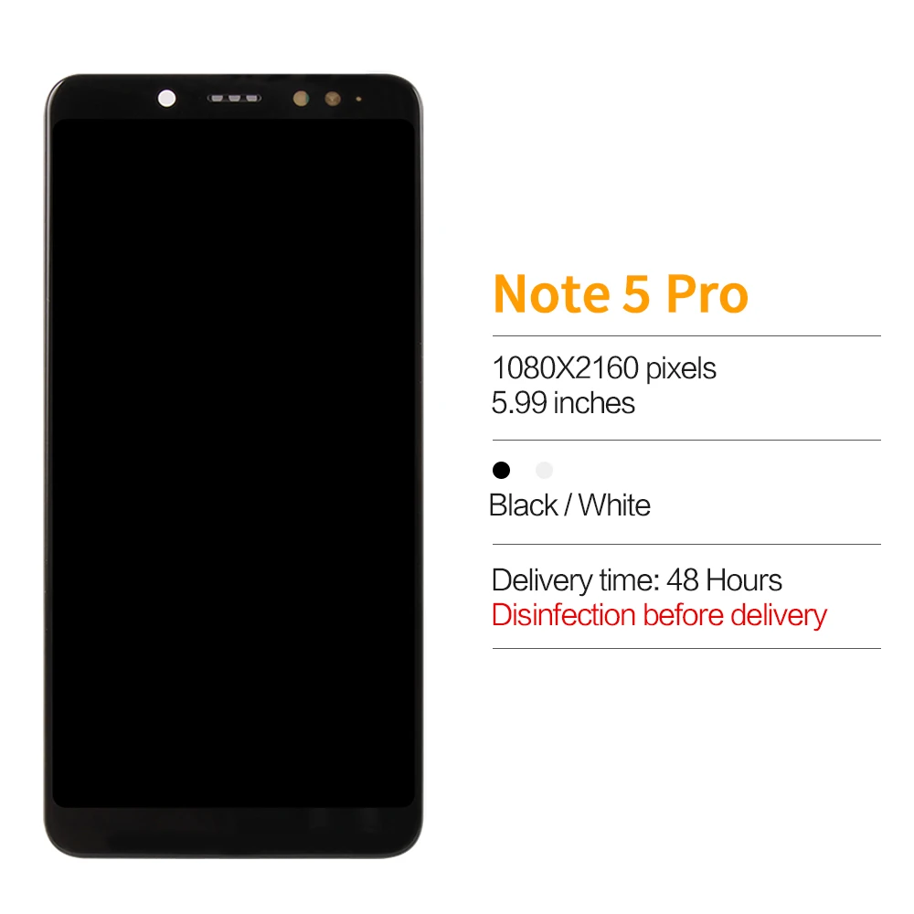 Тест для Xiaomi Redmi Note 5 Pro дисплей сенсорный экран/рамка тест хороший дигитайзер в