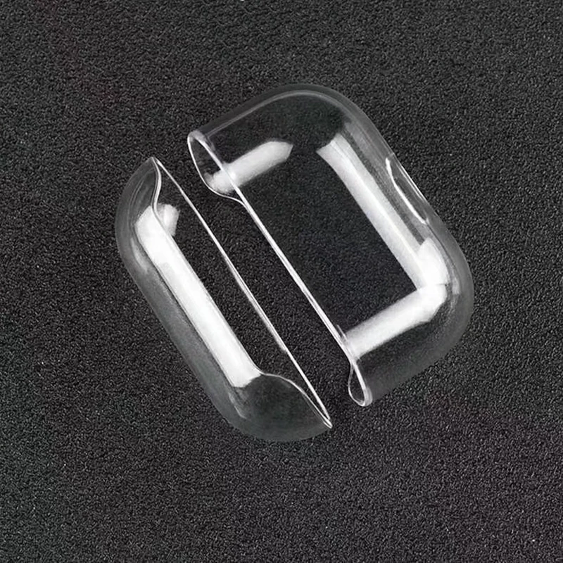 Чехол для Airpods Pro, прозрачный чехол для наушников, беспроводной защитный чехол для Air Pods Pro, чехол, Bluetooth, корпус для наушников - Цвет: Прозрачный