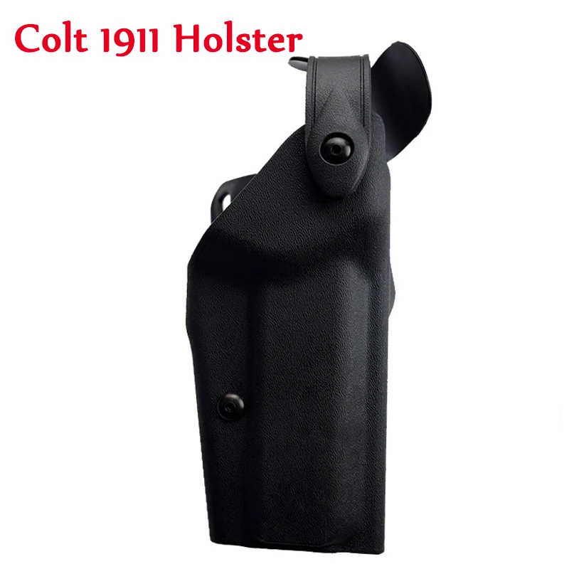 Military Shooting Army Pistol Quick Drop Belt Holster Right Hand Colt