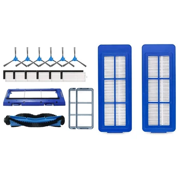 

Replacement Parts Vacuum Filters, Side Brushes,Rolling Brushes with for Eufy RoboVac Replacement Filters Set 2Pcs