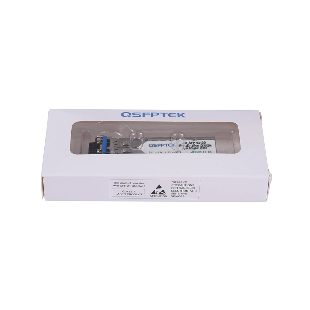 1000BASE LX SFP модуль 1310 нм 10км DDM LC гигабитный одномодовый мини гбик приемопередатчик