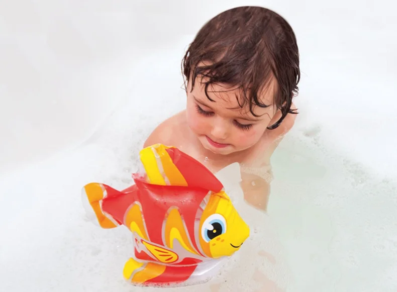 Intex58590 для детской ванны, плавание, водные игры, песок, животные для младенцев, детские надувные игрушки
