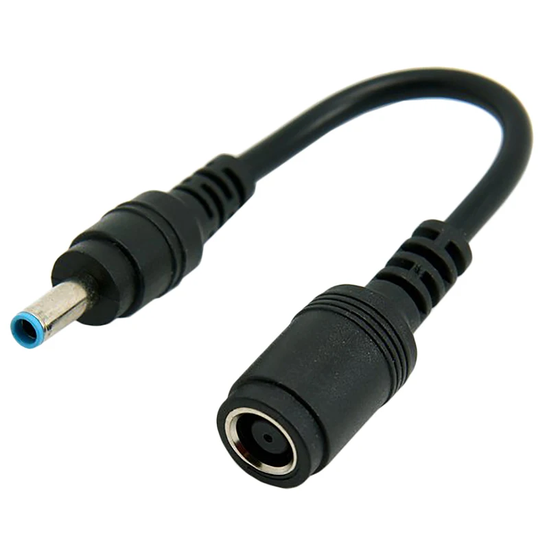 

Dc 7.4 x 5.0Mm for Leanovo Ultra Slim Dc Jack To for Hp Dell 4.5 x 3.0Mm Plug Cable 20Cm for Laptop
