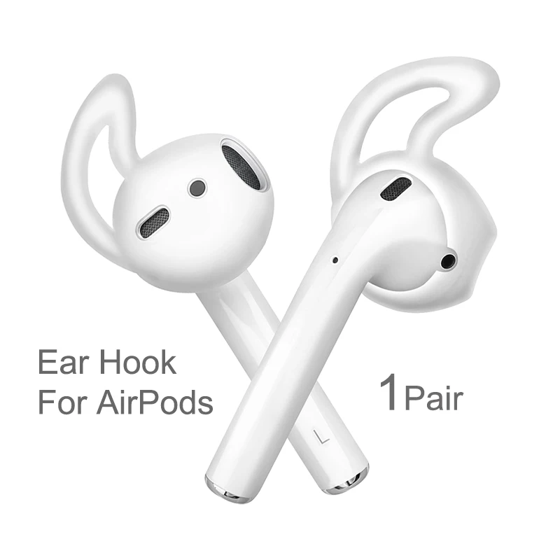 Мягкий силиконовый чехол защитный комплект для Apple AirPods Bluetooth наушники ушной