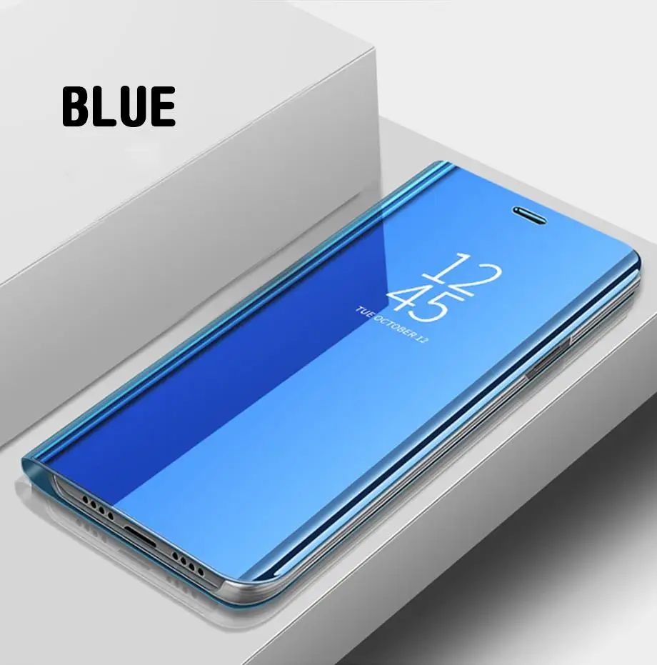 360 умный зеркальный флип-чехол для samsung Galaxy S8 S9 Plus Note 8 9 Coque Прозрачный чехол для samsung S6 S7 edge S8 S9 Shell