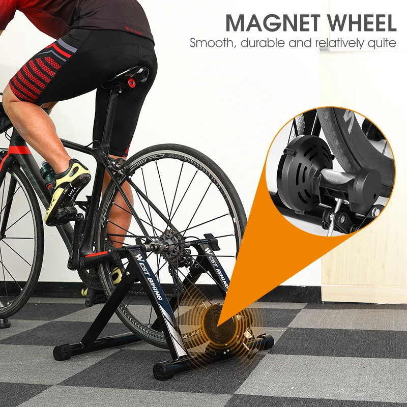 WEST BIKING Indoor cyclette Trainer Home Training resistenza magnetica  bicicletta Trainer Road MTB Bike Trainers ciclismo Roller - AliExpress