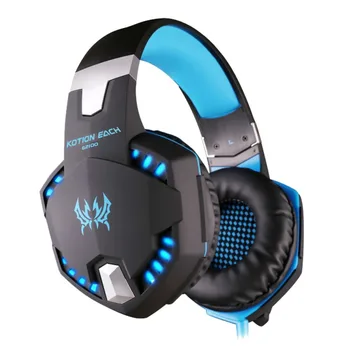 

Gaming Studio Headset Earphone with Mic Stereo for PC Gamer Computer