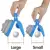 Pet Dog Poop Bag Dispenser Travel Foldable Pooper Scooper Poop Scoop Clean Animal Waste Picker Cleaning Tools Pet Products