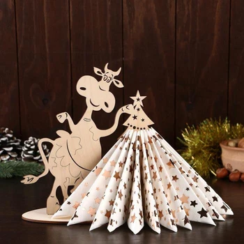 

Napkin holder "Cow with herringbone", 22.5 × 24 × 0.3 cm 5058957