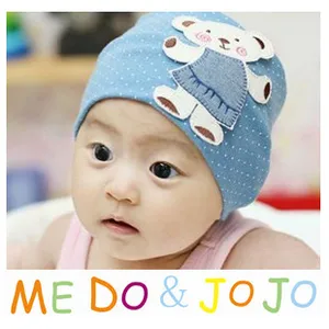 Infants and children set of head cap children hat cartoon Winnie the bonnet patch cap infant / child hat