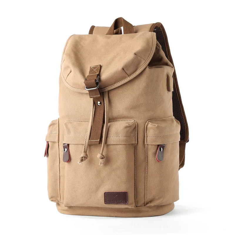 

Han edition backpack backpack male leisure bags fashionable canvas travel bag computer bag high school students