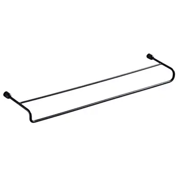 

1pc Towel Bar Modern Wall Mount Double Pole Bathroom Hanger Towel Shelf Towel Holder For Kitchen Hotel Bathroom