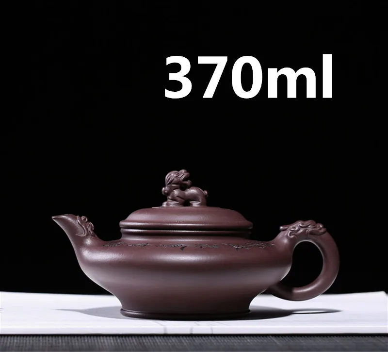 

Chinese Porcelain Teapots Yixing Zisha Clay Beautiful Tea Set Handmade Tea Pot 370ml New Arrived High Quality With Gift Box